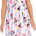 Disney Minnie Mouse Princess Frozen Elsa Stitch Girls Dress Sleeveless & Short Sleeve Casual Summer Clothes Baby to Toddler, 4-5Y