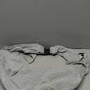 Pawaboo Small Dog Sling Carrier, Reversible Hands Free Dog Sling Carrier for Small Dogs and Cats, Puppy Sling Carrier with Adjustable Strap Buckle & Safety Harness, Puppy Essentials, Grey