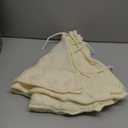 Mr. Pen 36" White Christmas Tree Skirt, Knitted Xmas Tree Skirt, Small Tree Skirt