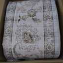 WITSHOCK 6x9 Area Rugs for Living Room: Machine Washable - Non Slip Modern Abstract Rug for Bedroom Dining Room - Stain Resistant for Household - Pet Owners (Light Blue)