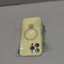 360° Spin Invisible Magnetic Stand for iPhone 16 Pro Max Case Silicone Supports Wireless Charging Full Camera Protection Shockproof 16 Pro Max Case Women Men Soft Touch Liquid Silicone Cover, Yellow