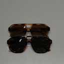 livho Trendy Polarized Square Aviator Sunglasses Women Men Square Eyewear Frame, Retro Sun Glasses for Women Men 2025 Shades
