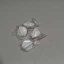 Upgraded WB03K10218 222D1140 Stove Knob Replacement for GE Stove Parts Burner Knobs GE Gas Range Parts Stove Top Cooktop Control Knobs White Plastic 4 Pcs