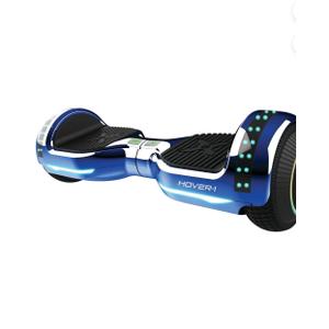 Hover-1 Matrix Hoverboard for Teens, 180 lb Maximum Weight, LED Lights & Bluetooth Speaker, Blue