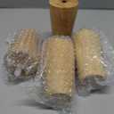 WEICHUAN 4 inch Solid Wood Legs for Sofa Couch Chair Ottoman Loveseat Coffee Table Cabinet Furniture Legs Replacement (4" Straight Set of 4)