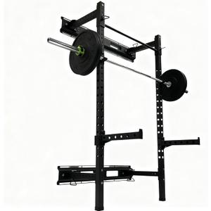 Fitvids Power Rack Squat Stand, 1000 Pound Capacity 3 x 3 for Home & Garage Gym with J-Hooks, Multiple Styles