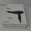 Elchim Milano Ceramic Hair Dryer Ultra Slim & Lightweight Salon Professional Blow Dryer and Ergonomic Design, Concentrator Included, Fast Drying, Quiet, Black/Silver, 2000 Watt