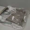 Decorative Coffee Table Tray - Ottoman Tray - Breakfast, Drinks, Liquor Serving Platter - from Farmhouse to Modern - Matte Finish - Champagne Gold Handles - Mocha