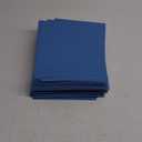 50 Blue End Tab Fastener File Folders - Reinforced Straight Cut Tab - Durable 2 Prongs Designed to Organize Standard Medical Files, Receipts, Office Reports - Letter Size, Blue, 50 Pack