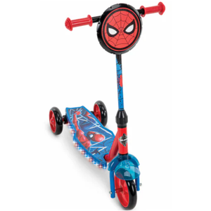 Huffy® Red/Blue Electrolight Spider-Man 3 Wheel Scooter