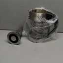 Amazon Basics Electric Kettle with Glass Carafe for Tea and Coffee, BPA-Free, Fast Boiling, Auto Shut-Off, Boil-Dry Protection, Water Level Indicator, 1.7 Liter, 1500W, Black and Silver (1.8 Quarts)