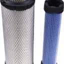Air Filter Kit 6672468 6672467 Compatible With Bobcat 325 328 329 425 428 E26 E32 E34 E35 463 553 S70