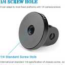 4 x Aluminum-Tripod Adapter-Bolt-Adapter Compatible Action Camera Hero 8/9/10/11/12 DJ I OSMO Geekpro
