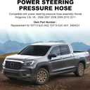 Power Steering Pressure Hose Assembly Compatible with Honda Ridgeline