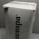 Linenspa 3 Inch Swirl Gel Memory Foam Mattress Topper, Full Size – Cooling Gel Infused, Ventilation Holes – Pressure Relieving Bed Topper – CertiPUR Certified