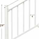2FT White Deck Railing Kit for Deck, Porch, Patio & Balcony