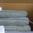 Love's cabin Green Memory Foam Chair Cushions Set of 4 and Outdoor Patio Chair Cushions Set of 2