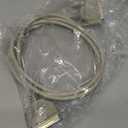 C2G 02798 DB25 Male to Centronics 36 Male Parallel Printer Cable, Beige (6 Feet, 1.82 Meters)