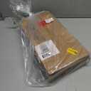 SONGMICS Cabinet Organizer Shelf, Set of 4 Kitchen Counter Shelves, Kitchen Storage, Spice Rack, Stackable, Expandable, Metal and Engineered Wood, Ink Black and Ebony Black UKCS028B01 (15.6"W)