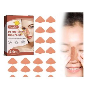 24 Pieces UV Protection Nose UV Protection Nose Sticker Sun Protection Sun Protection Nose Sticker for Men Women Sports Outdoor Tan