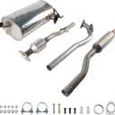 Catalytic Converter Resonator Exhaust Muffler Direct Compatible with Mitsubishi Outlander 2014 2015 2016 2017 2018 2.4L High Flow Design
