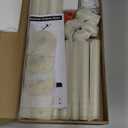 Oroonoko 2 Packs Gold Industrial Pipe Clothes Rack,36 inch Pipe Garment Rack Hanging Rod Bar for Closet Storage,Laundry Room Up to Max Load 135lbs