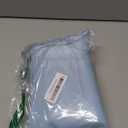 Biscaynebay Fabric Square Tablecloths 54x54 Inches, Light Blue Water Resistant Spill Proof Table Cloth Small Card Folding Table Covers Linen for Dining, Kitchen, Wedding and Parties, Machine Washable