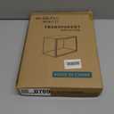 Acrylic Display Case Compatible with Labubu POP MART, Clear Figure Display Cases for Collectibles, Stackable Display Box with Magnetic Door 1 Pack