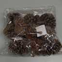 JOHOUSE 12 Large Natural Pine Cones (3.5"5"), Rustic Pinecone Ornaments for Christmas Tree, Wreath Making, Vase/Bowl Filler Fall & Winter Decor