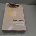 Cordless Touch Table Lamp, 4000mAh Rechargeable Small Desk Lamp with 3 Color Temperatures & Stepless Dimming, Portable LED Bedside Lamp for Bedroom, Living Room, Patio & Camping, Wood Grain