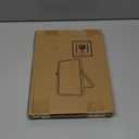 ZOROSY Desk Makeup Mirrors with Wood - Rectangle Wall-Mounted Mirrors Table Mirrors for Living Room Bedroom Birthday Gifts (10.5" L x 7.8" W)