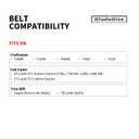 46-inch Deck Belt 954-05022A / 1/2" x 108.3" -Compatible with Troy-Bilt Cub Cadet Craftsman 754-05022 954-05022 XT1 XT2 Enduro Series LT46, LT46 KH, LX46, LX46 KW, T2800, T3100, T8200, T225