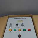 2 HP Well Pump Control Box, 220V Single Phase, 2 AC Contactors, 2 Float Switch, Ultra-high Water Level Alarm, Manual/Automatic, Safe & Reliable for Submersible Well Pump