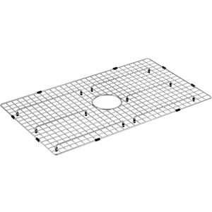 Moen GA760 Center Drain Bottom Grid Accessory for 30" X 18" Sink Bowls, Stainless Steel