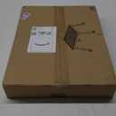 Adjustable Height Aluminum RV Step, Stable Foldable Platform Step Stool, Supports Up to 1,000 lb, Non-Slip Rubber Feet and Platform Mat, Easy to Carry (Silver)