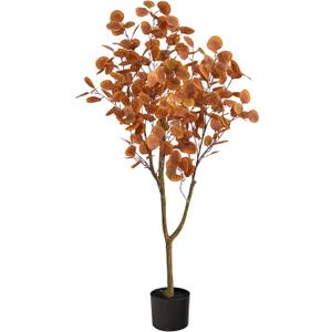 Nearly Natural 4ft Autumn Eucalyptus Artificial Tree