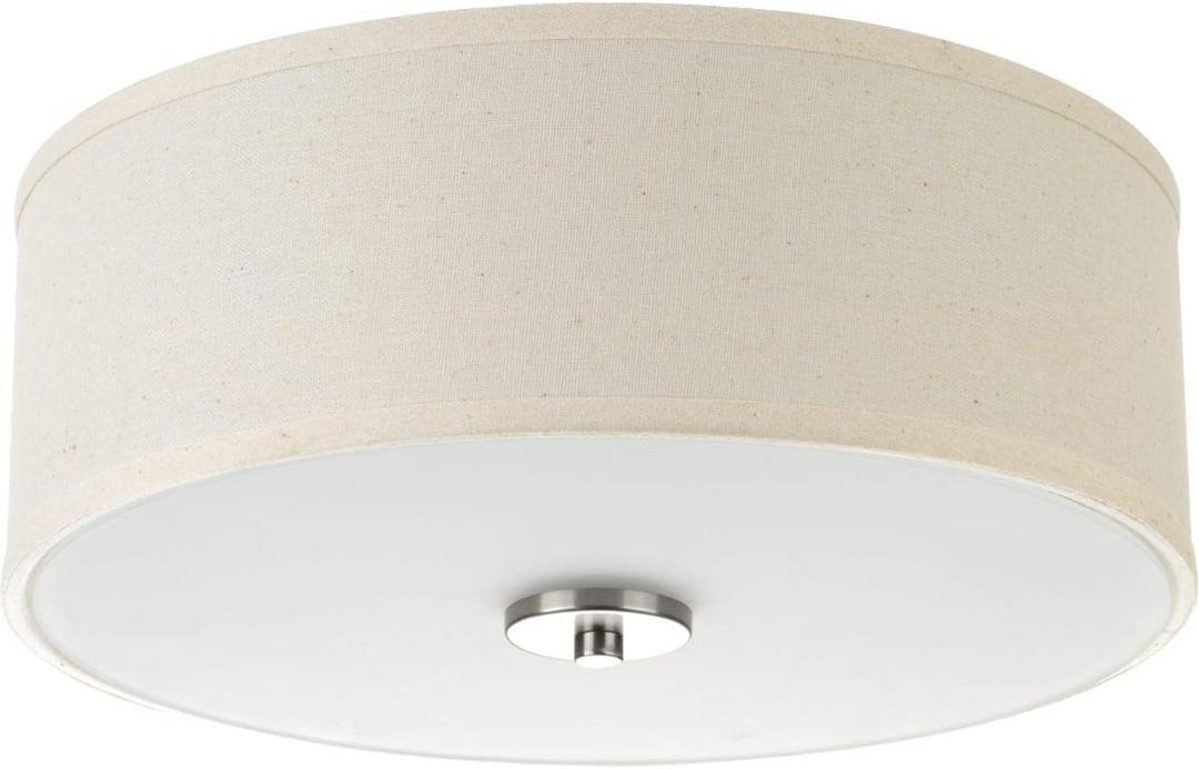 Progress Lighting P3696-0930K9 Close-to-Ceiling, Nickel, 6.00x13.00x13.00