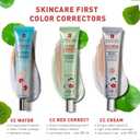 Erborian CC Water Gel Color Corrector, Tone-Evening Skincare Makeup Hybrid Hydrates, Blurs for Glass, Dewy, Glowy Finish, Lightweight, Korean Skincare (0.5 Ounce (Pack of 1), Clair (Fair/Light))