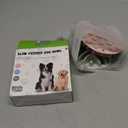 2 Pcs Slow Feeder Insert for Dog Bowl, Anti-Choking Silicone with Strong Suction Cups, Fits Most Dog Bowls, Ideal for Medium, Large Breeds (Green+Pink)