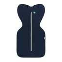Love to Dream Organic Swaddle, Baby Sleep Sack, Swaddle Up Self-Soothing Swaddles for Newborns, Get Longer Sleep, Snug Fit Helps Calm Startle Reflex, 1.0 Tog Sleep Sack, 8-13lbs, Navy