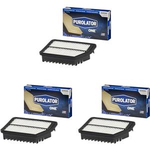 Purolator A26166 PurolatorONE Advanced Engine Air Filter (Pack of 3)