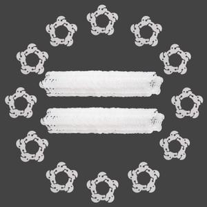 100PCS Balloon Arch Clips, Reusable Balloon Clips for Balloon Arch, Plastic Balloon Supplies for Stand, Balloon Garland Clips for Party Wedding Baby Shower Decorations