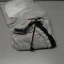 HOXHA 2 Pack Indoor Air Conditioner Cover for Window Units, Inside Window AC Covers with Free Elastic Straps