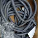40 Feet 1/2 inch ID Natural Gas Grill Hose with Quick Connect Fittings, Natural Gas Line for Grill, Pizza Oven, Heater and More Low Pressure Appliance