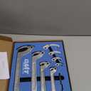 Orion Motor Tech 8pc Adjustable Pin Spanner Wrench Tool Set, Spanner Nut Wrench Tools with Changeable Heads for Pipes Heating Cars, Coilover Hook Wrenches for Suspension System, 3/4" to 6-1/10"