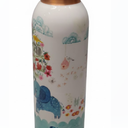 Copper Water Bottle A Leak Proof Ayurvedic Pure Copper Vessel (32.1 Ounces, Design 17)