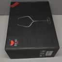 JBHO Set of 4-21 Ounce Hand Blown Italian Style Crystal Burgundy Glasses - Lead-Free Premium Crystal Clear Glass - Gift-Box for any Occasion