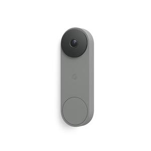 Google Nest Doorbell (Wired, 3rd Gen) - 2K Video and Gemini, Live View, Night Vision, 2-Way Audio - Works with Google Home - 2025 Model - Hazel