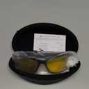 Myiaur Polarized Night Vision Glasses for Women, Anti Glare Driving Vision Glasses with Yellow Lens, UV400 Protection