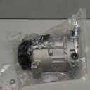 Air Condition A/C Compressor with Clutch for Chevrolet Silverado 2500/3500 HD 6.6L 2015-2023, for GMC Sierra 2500/3500 HD 6.6L 2015-2023, Replace CO29169C